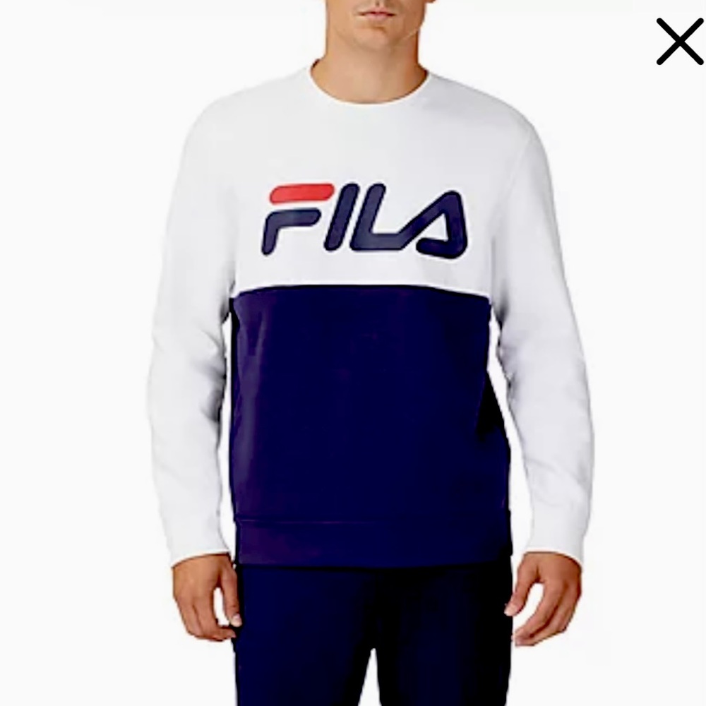 FILA, men’s sweatshirt, with sides pockets
